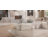Boneless 3 Seater L-shaped Chenille Boneless Modular Sectional Sofa with Ottoman-186147990