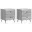43cm W Manufactured Wood Bedside Table-715590114