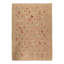 One-of-a-Kind High-Quality Hand-Knotted Beige/Pink/Brown Area Rug