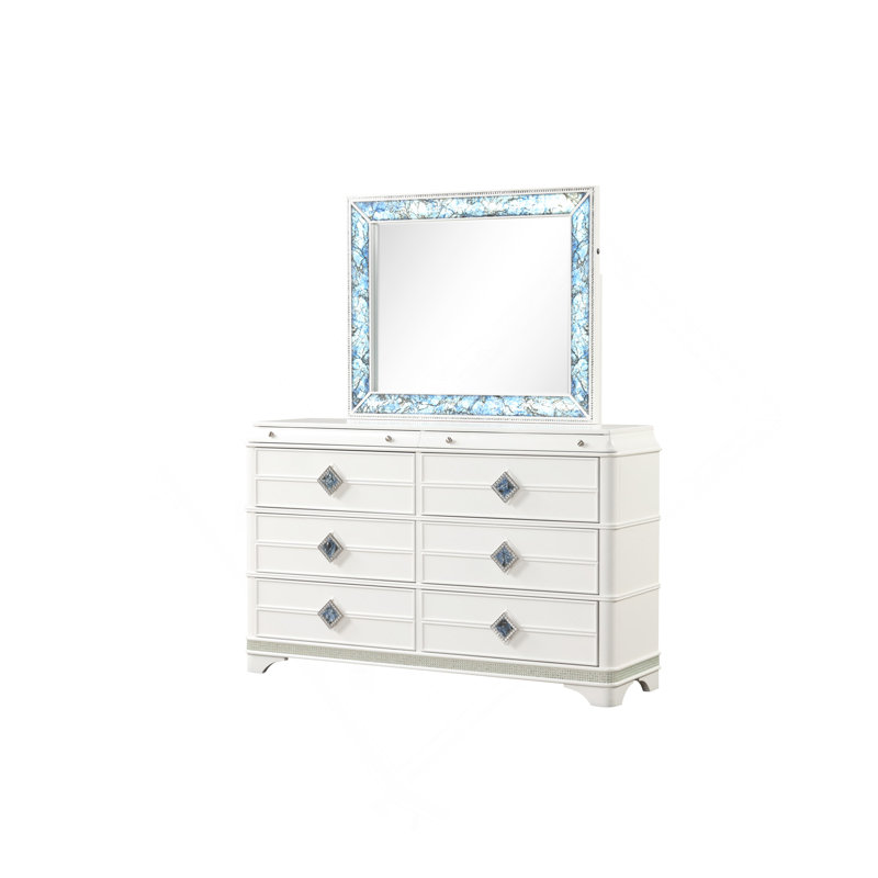 Commode 6 tiroirs Laguna