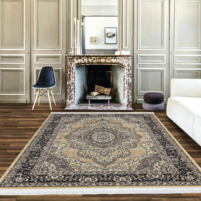 Mccaleb Oriental Area Rug, Rectangle 80cm x 150cm