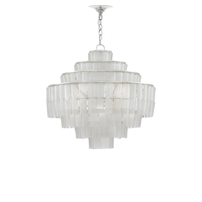 Lustre à niveaux unique et remarquable à 8 lumières Sommelier