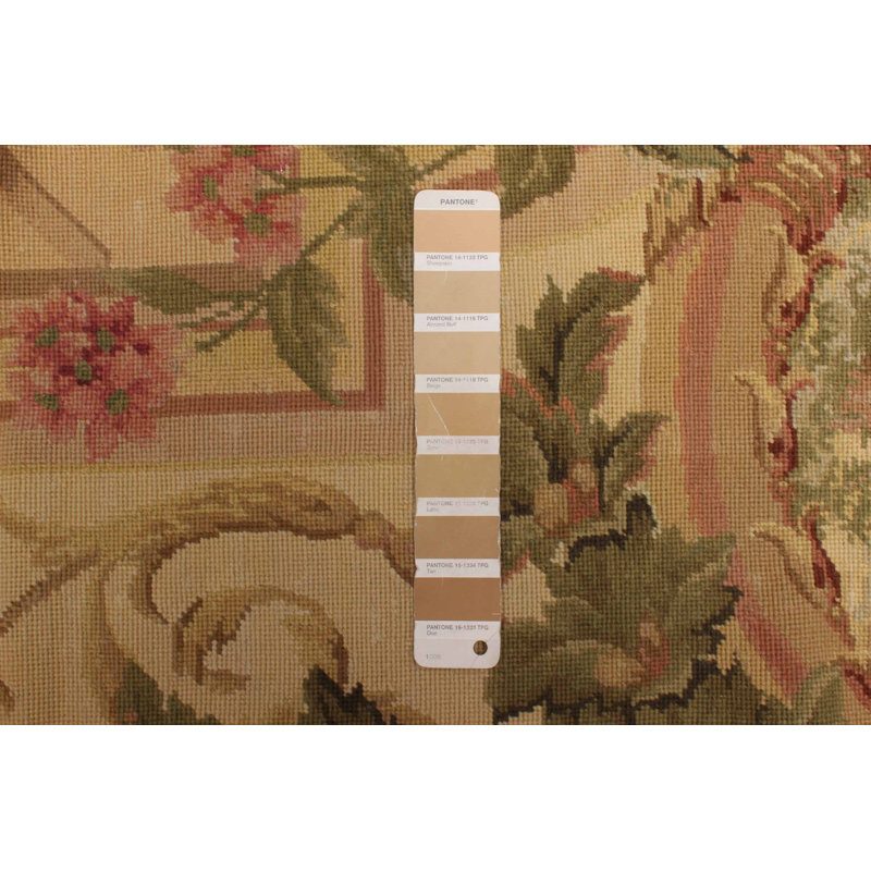 Tapisserie Dynasty beige Kilim 8 pi 0 po x 10 pi 0 po