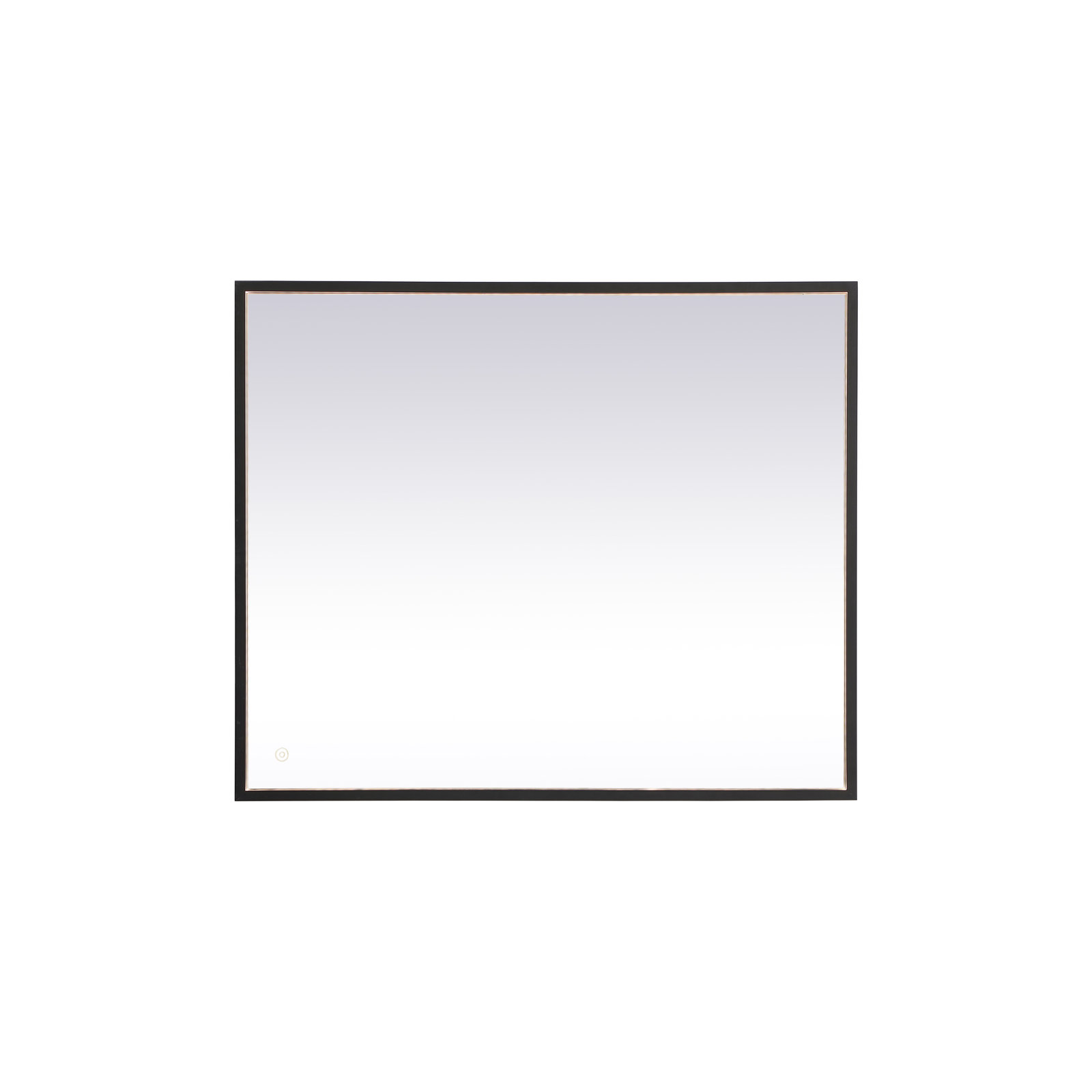 Piche Aluminum Mirror, Black, 30" x 36"