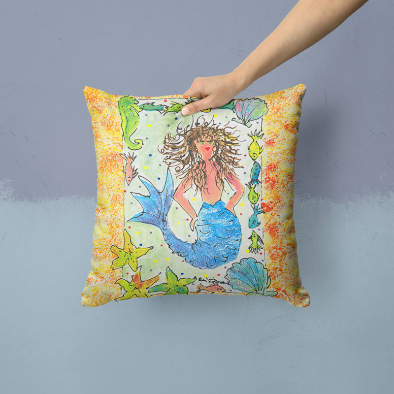 Coussin décoratif intérieur/extérieur sirène