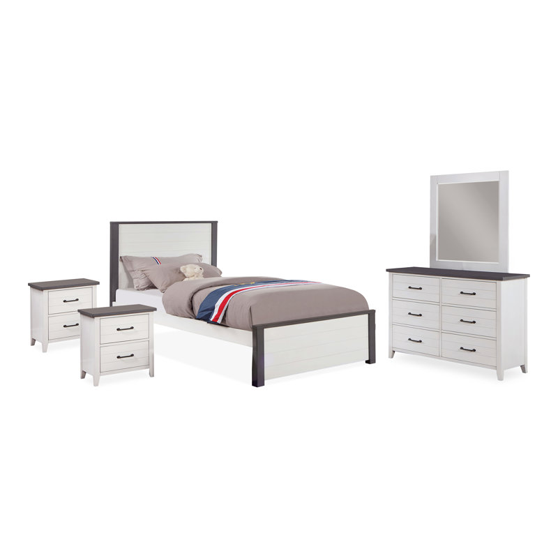 Kaid 5-Piece Bedroom Set, Twin