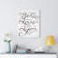 Where There Is Love There Is Life - Wrapped Canvas Print-282197675