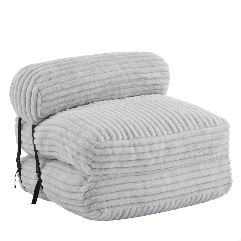 Fauteuil à billes d'intérieur pliable
