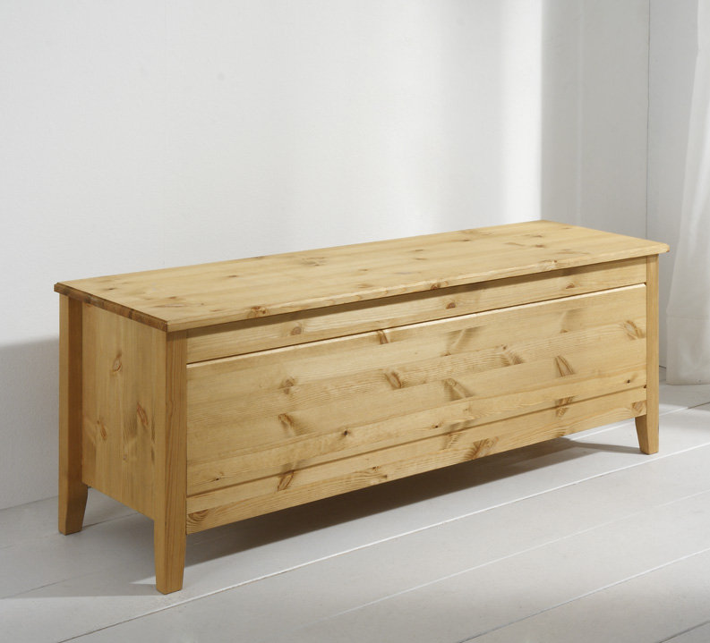 Addie Blanket Chest, Brown/Brown