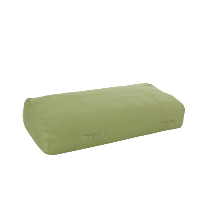 Water Resistant Lounger Bean Bag, Green Waterproof Fabric