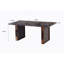 Table de salle à manger rectangulaire 1 pièce sans chaise