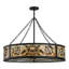 Lustre tambour 13 lumières