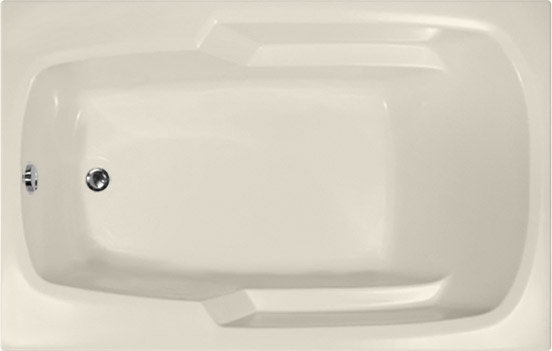 Builder 6036 60'' x 36'' Soaking Acrylic Bathtub, Biscuit