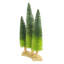 Arbres de Noël sisal vert 15,75 po