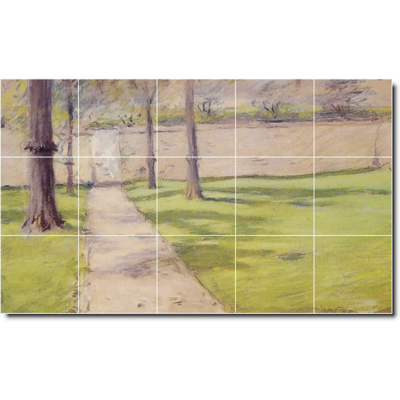 Carreau de peinture murale 40 po x 24 po 8 po x 8 po, Country 01668