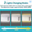100mm W 60mm H Medicine Cabinet Mirror 5 Adjustable