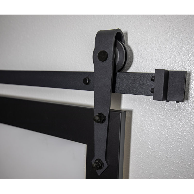 Tableau noir mural patiné, H 65 po x l 25 po, Noir satiné