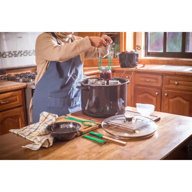 Granite Ware Steel Canner 21 qt Black