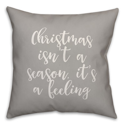  Noël n'est pas une saison, c'est un coussin décoratif