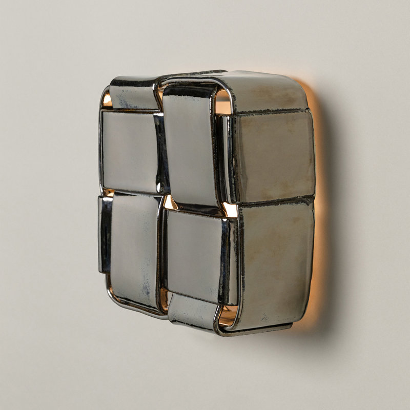 STRIA 4 SCONCE, Obsidian, Yes