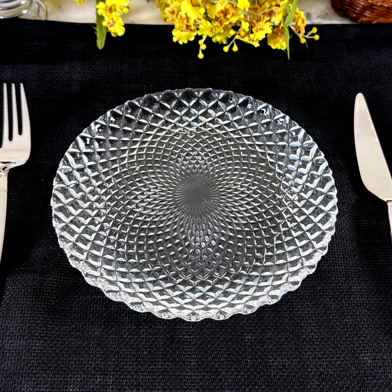 Lytia Glass Salad Plate