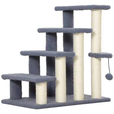 4 marches pour chat 4 niveaux