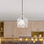 Luminaire suspendu avec abat-jour cloche en verre transparent Daelan-2127369728