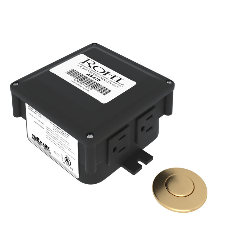 Rohl Waste Disposal Control Box With Air Switch Button