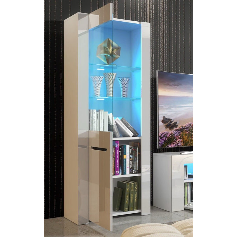 Milano Display Cabinet, Blue