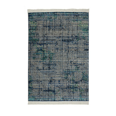 Geometric 100cm X 150cm Area Rug