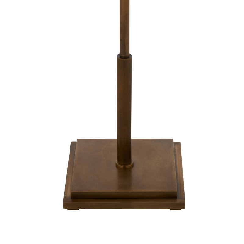 Lampe sur pied St. Dunistan - laiton vieilli, Laiton vieilli