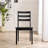 Bhawari Large Black Wooden Dining Table With 4 Chairs & Bench-1293657982