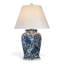 Scalamandre Maison 36'' Faded Blue/White Table Lamp