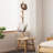 Brown Upholstered Bench