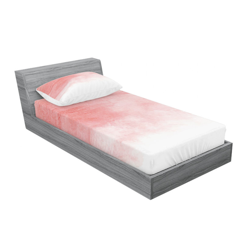 Microfiber Ombre Sheet Set, Twin XL Sheet Set + Fitted Sheet + 1 Pillowcase