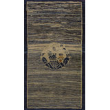 Antique Chinese Peking Small Scatter Size Wool Multicolor Rug