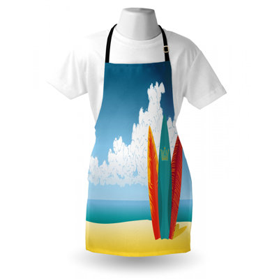 Tablier de plage graphique