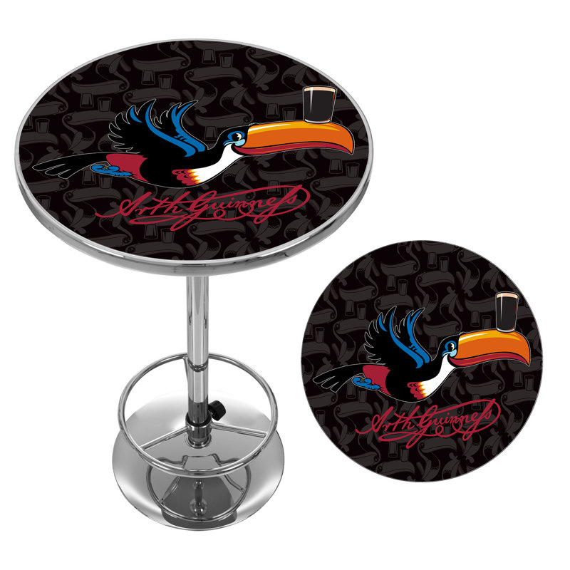 Round Metal Base Dining Table