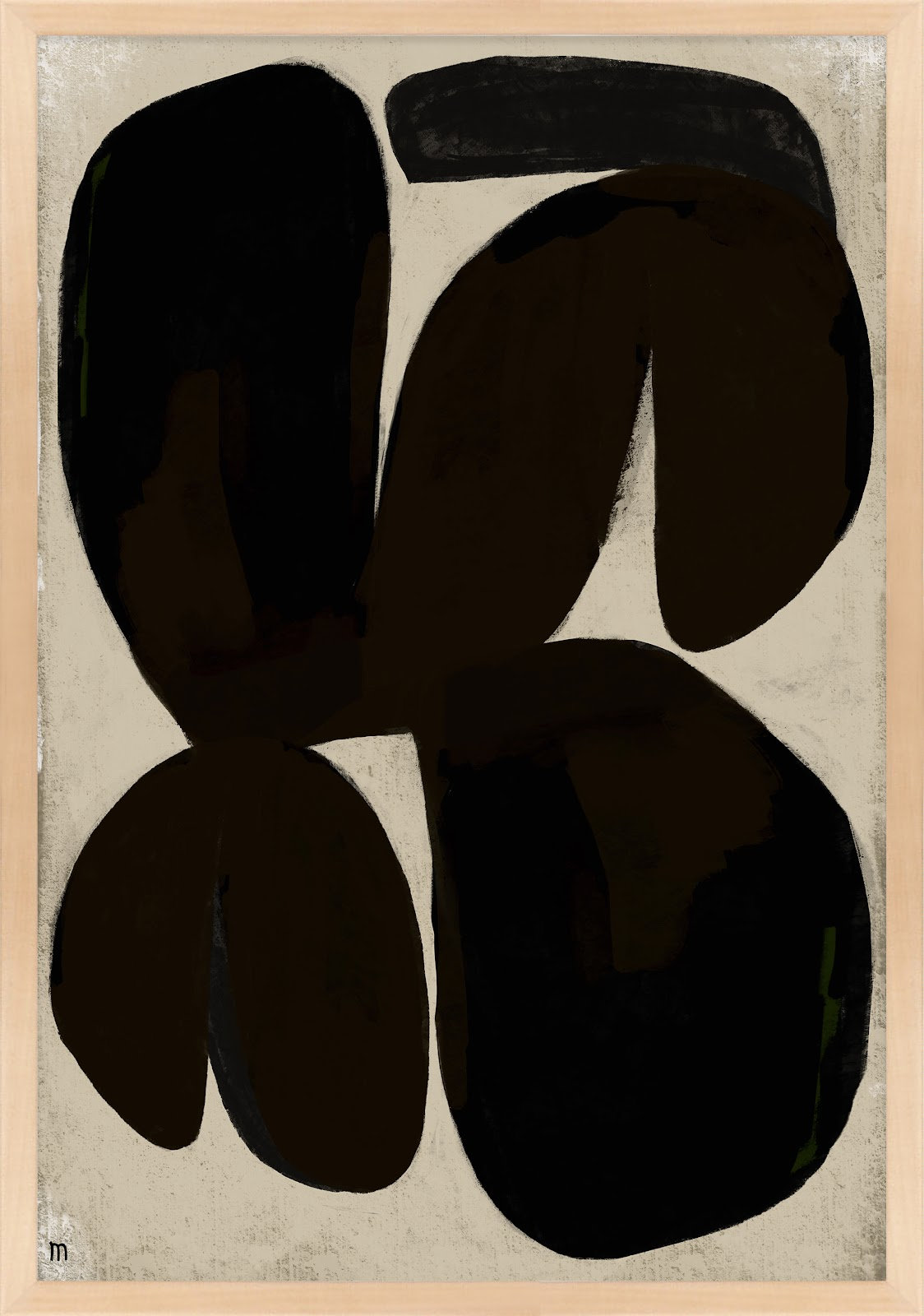 Untitled by Studiom, Maple, 50" H x 35" W x 1.25" D