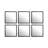 Rectangle Metal Wall Mirror-1041944190