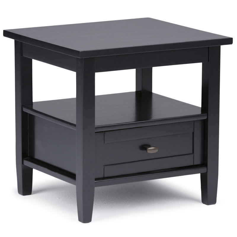 Warm Shaker - Table de bout - Noir, Noir
