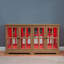 Vitrine à DEL avec portes vitrées et tablettes réglables-534627002