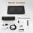 Camino 28"X15" 4-Function Flush Mounted Thermostatic Shower System with LED Light and Bluetooth Music-110585238