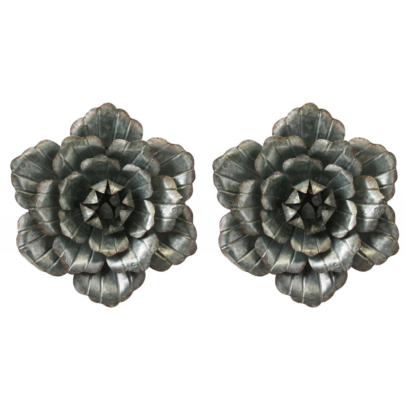Farmhouse Plants & Flowers Wall Decor on Metal