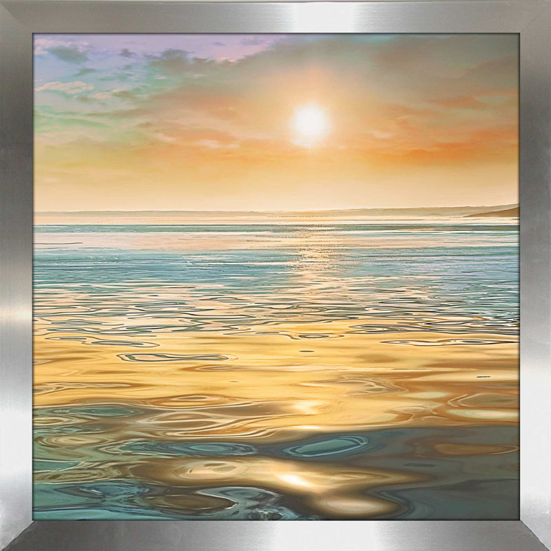 «Evening Calm», reproduction de photo encadrée, H 31,5 po x l 31,5 po x P 1 po