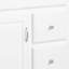 Meuble-lavabo de 61 po avec plateau Concord, blanc, prêt à assembler
