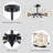 Loret Glass LED Semi Flush Mount