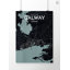 Galway City Map - No Frame Print-1003669389