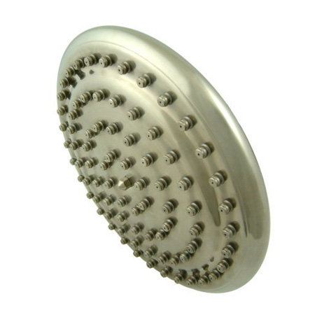 Brass Volume Control Rain Shower Head, Satin Nickel