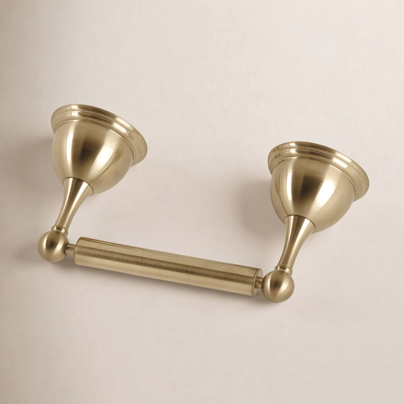 Porte-papier hygiénique Kingston Brass Restoration, Laiton brossé